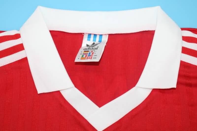 Monaco Soccer Jersey Home Retro Replica 1990/91