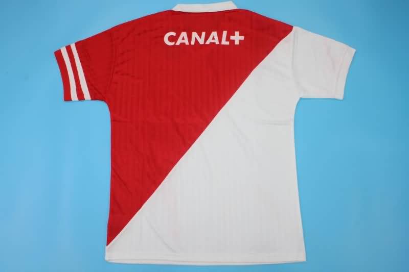 Monaco Soccer Jersey Home Retro Replica 1990/91