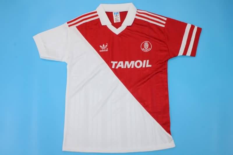 Monaco Soccer Jersey Home Retro Replica 1992/94