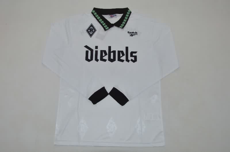 AAA Quality Monchengladbach 1995/96 Home Long Sleeve Retro Soccer Jersey
