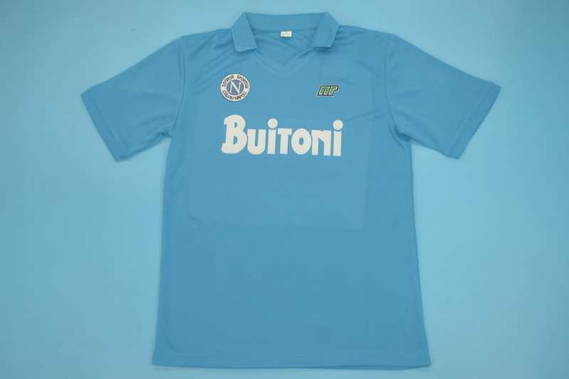 Napoli Soccer Jersey Home Retro Replica 1986/87