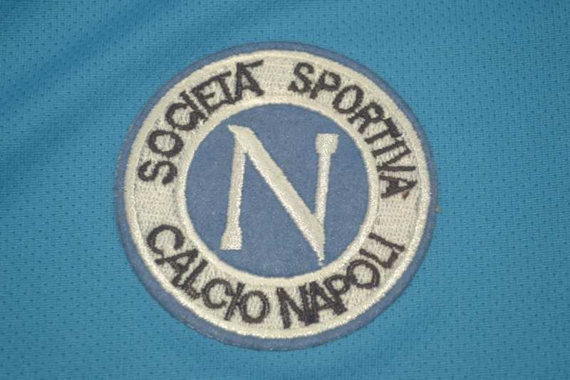 Napoli Soccer Jersey Home Retro Replica 1986/87