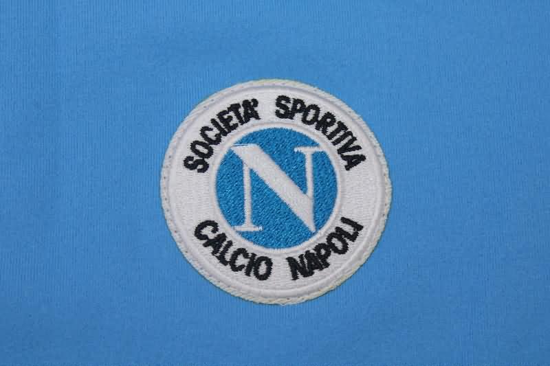 Napoli Soccer Jersey Home Long Sleeve Retro Replica 1986/87