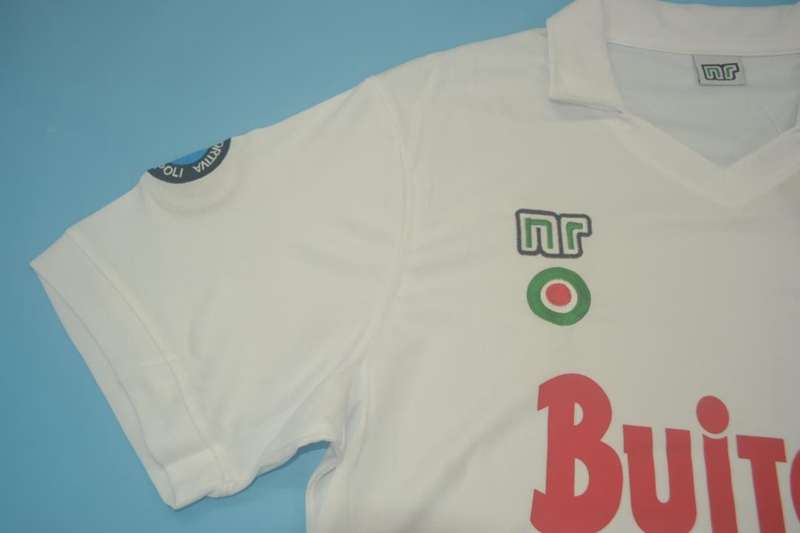 Napoli Soccer Jersey Away Retro Replica 1987/88