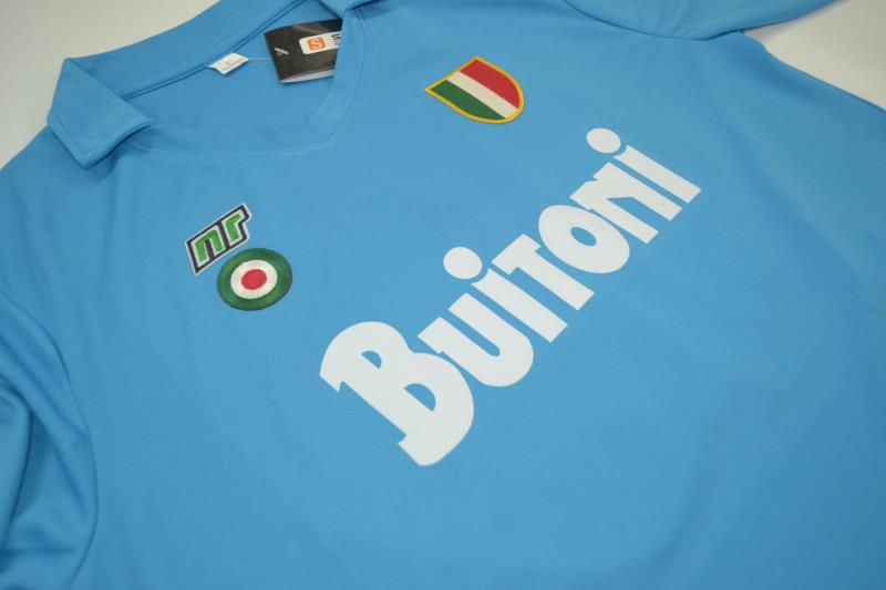 Napoli Soccer Jersey Home Retro Replica 1987/88