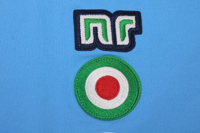 Napoli Soccer Jersey Home Long Sleeve Retro Replica 1987/88