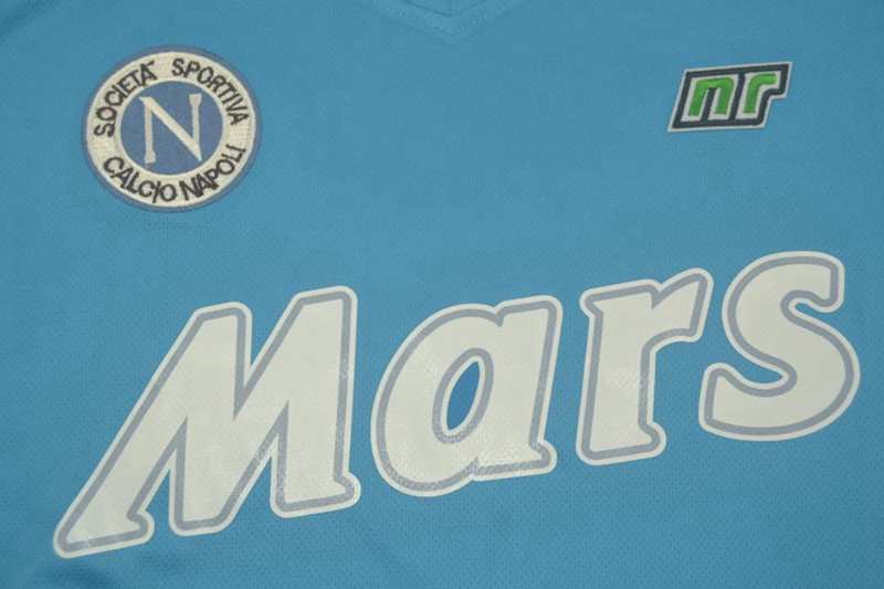 Napoli Soccer Jersey Home Retro Replica 1988/89