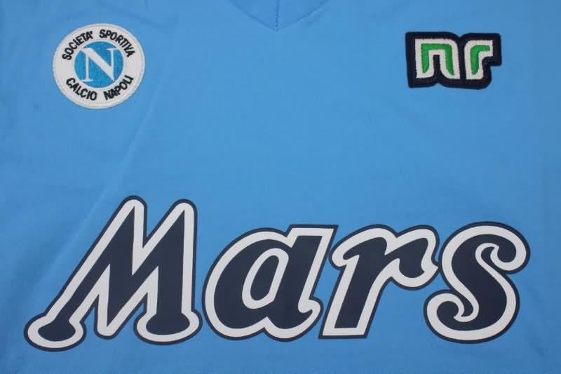 Napoli Soccer Jersey Home Long Sleeve Retro Replica 1988/89