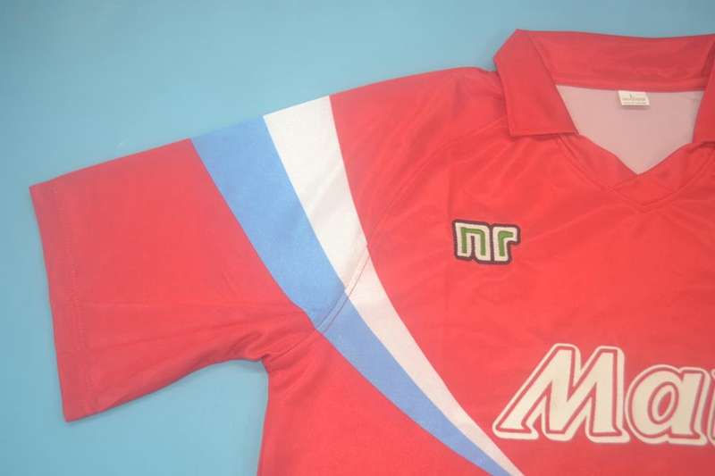 Napoli Soccer Jersey Away Retro Replica 1990/91