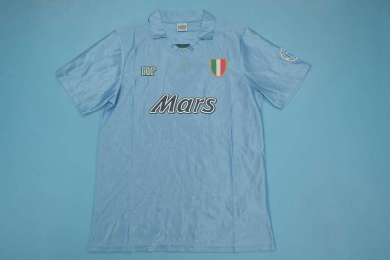 Napoli Soccer Jersey Home Retro Replica 1990/91