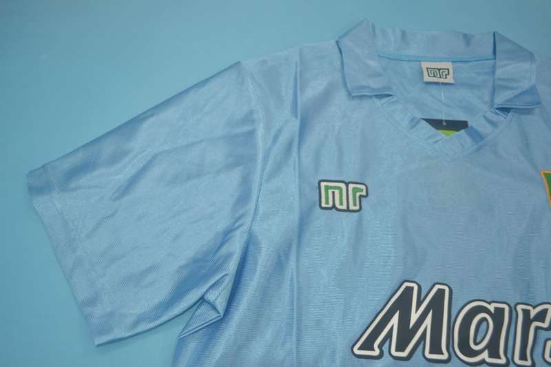 Napoli Soccer Jersey Home Retro Replica 1990/91