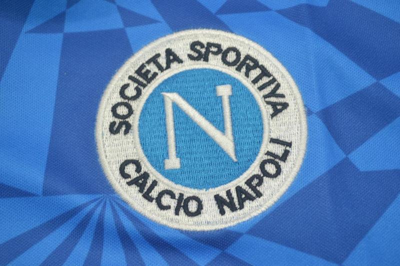 Napoli Soccer Jersey Home Retro Replica 1991/93