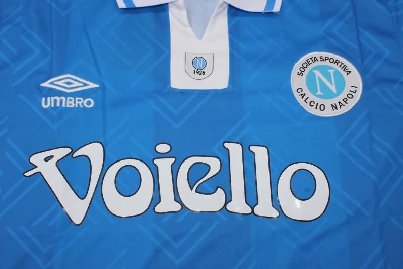 Napoli Soccer Jersey Home Retro Replica 1993/94