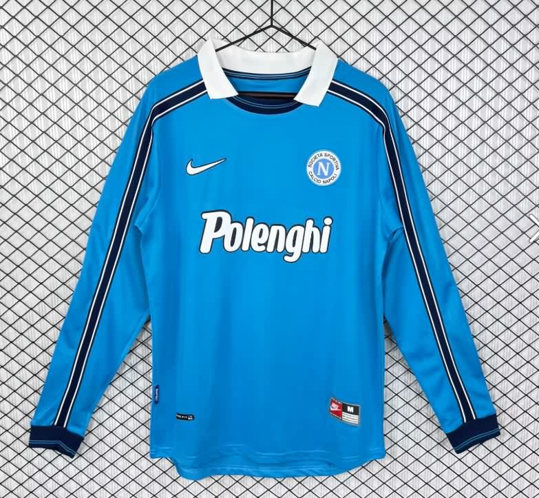 AAA Quality Napoli 1998/99 Home Retro Long Sleeve Soccer Jersey AAA Quality Napoli 1998/99 Home Retro Long Sleeve Soccer Jersey