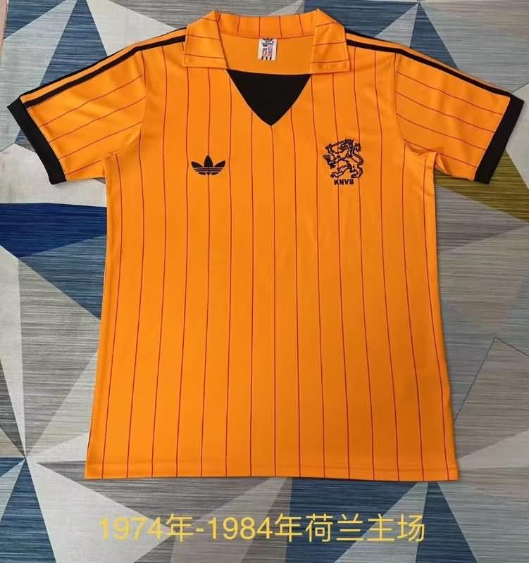 Netherlands Soccer Jersey Home Retro Replica 1984