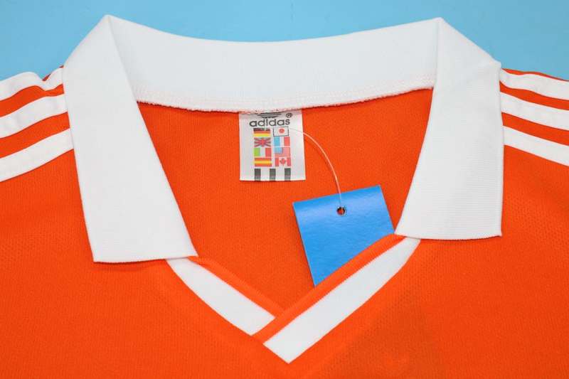 Netherlands Soccer Jersey Centennial Retro Replica 1988