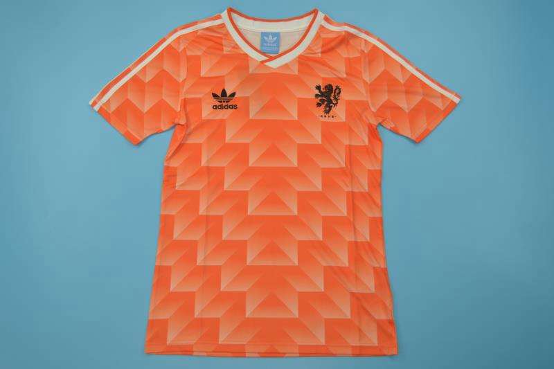 Netherlands Soccer Jersey Home Retro Replica 1988