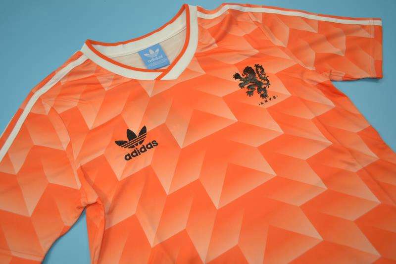 Netherlands Soccer Jersey Home Retro Replica 1988