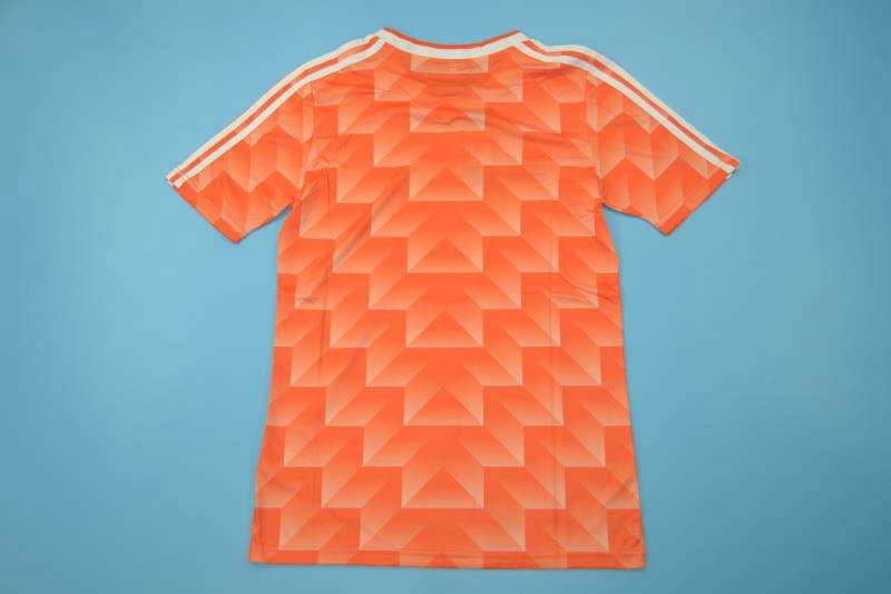 Netherlands Soccer Jersey Home Retro Replica 1988