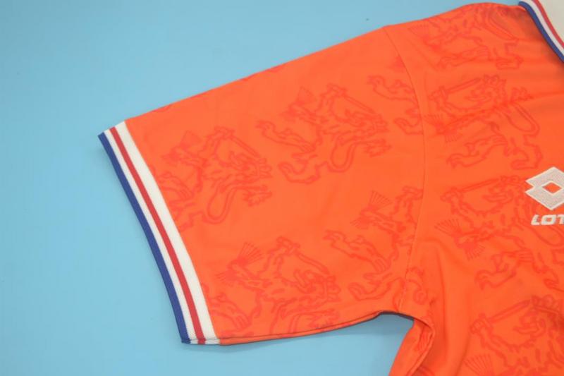 Netherlands Soccer Jersey Home Retro Replica 1995