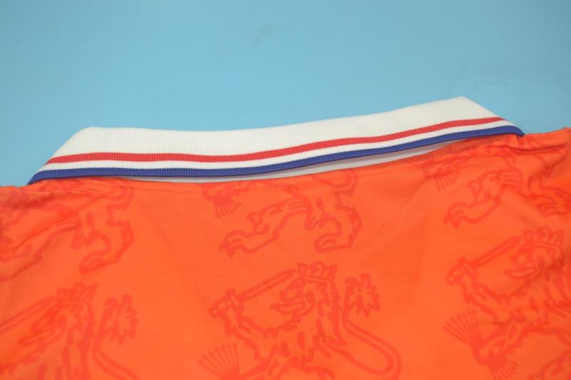 Netherlands Soccer Jersey Home Retro Replica 1995