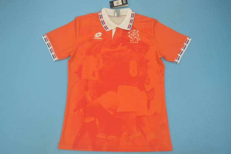 Netherlands Soccer Jersey Home Retro Replica 1996