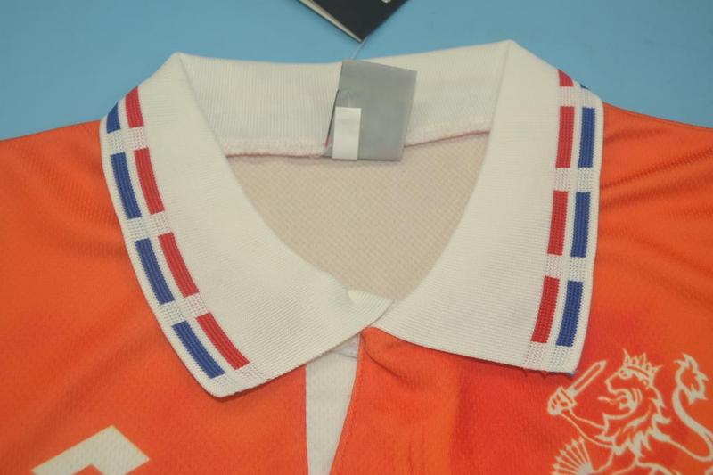 Netherlands Soccer Jersey Home Retro Replica 1996