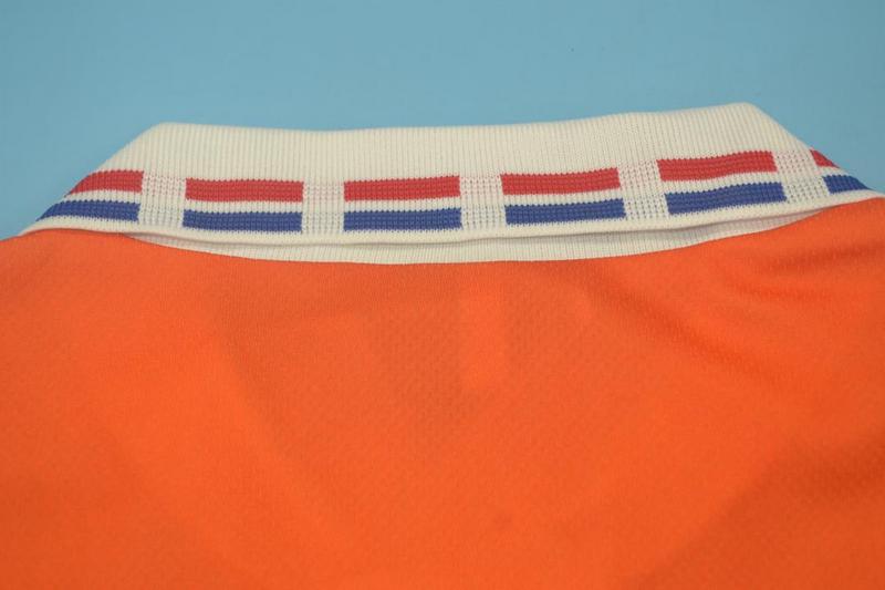 Netherlands Soccer Jersey Home Retro Replica 1996