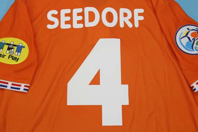 Netherlands Soccer Jersey Home Retro Replica 1996