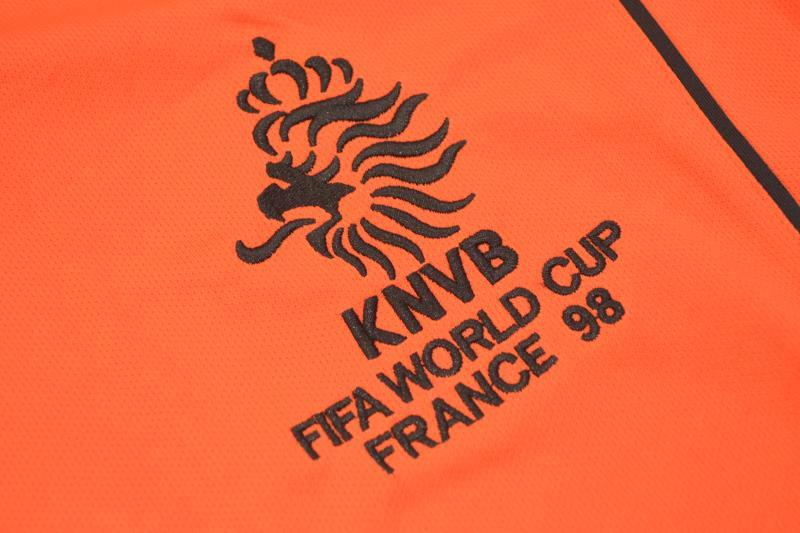 Netherlands Soccer Jersey Home Retro Replica 1998