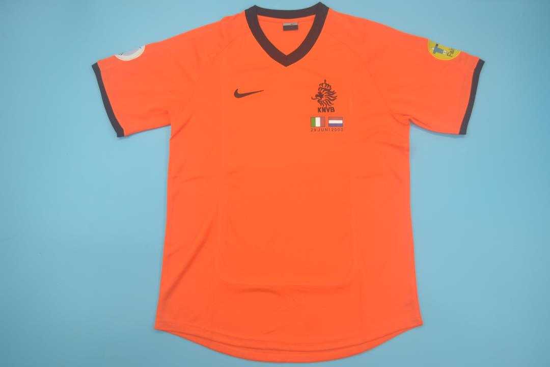 Netherlands Soccer Jersey Home Retro Replica 2000