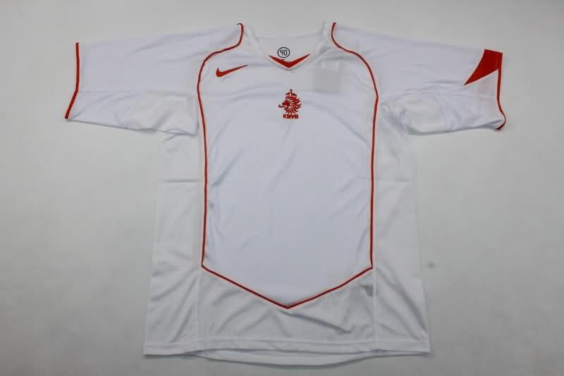 Netherlands Soccer Jersey Away Retro Replica 2004