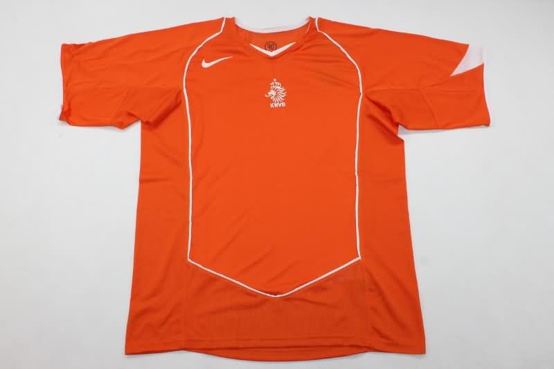 Netherlands Soccer Jersey Home Retro Replica 2004