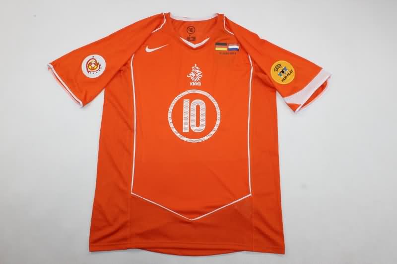 Netherlands Soccer Jersey Home Retro Replica 2004