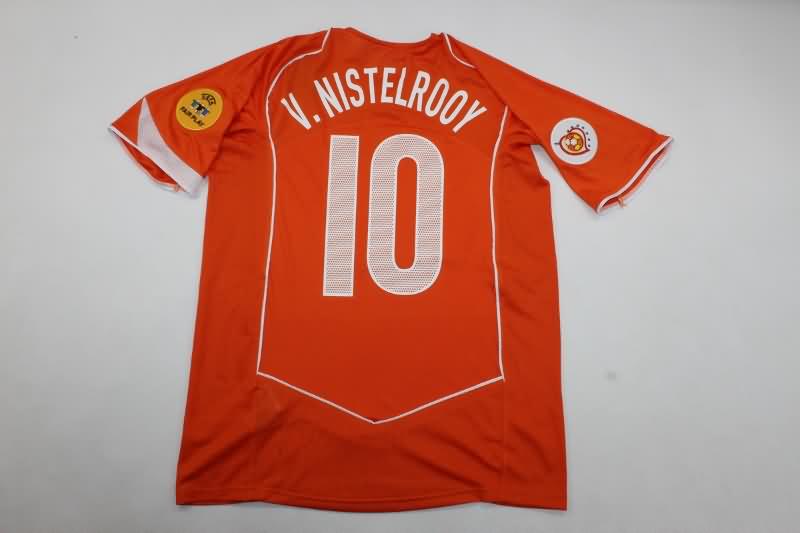 Netherlands Soccer Jersey Home Retro Replica 2004