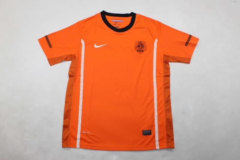 Netherlands Soccer Jersey Home Retro Replica 2010