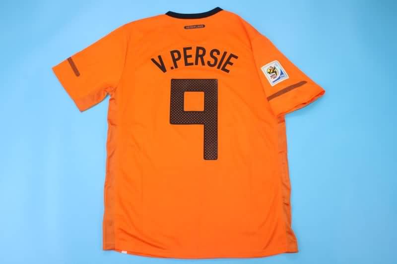 Netherlands Soccer Jersey Home Retro Replica 2010