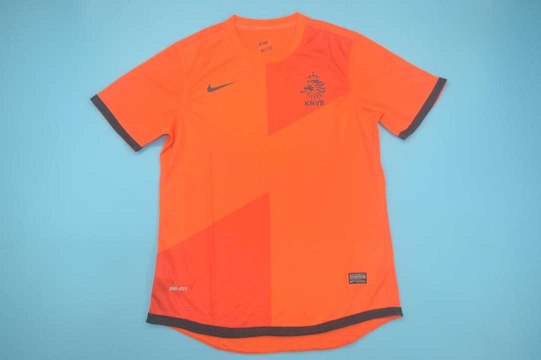 Netherlands Soccer Jersey Home Retro Replica 2012