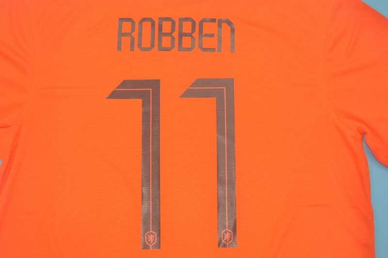 Netherlands Soccer Jersey Home Retro Replica 2012