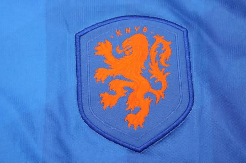 Netherlands Soccer Jersey Away Retro Replica 2014