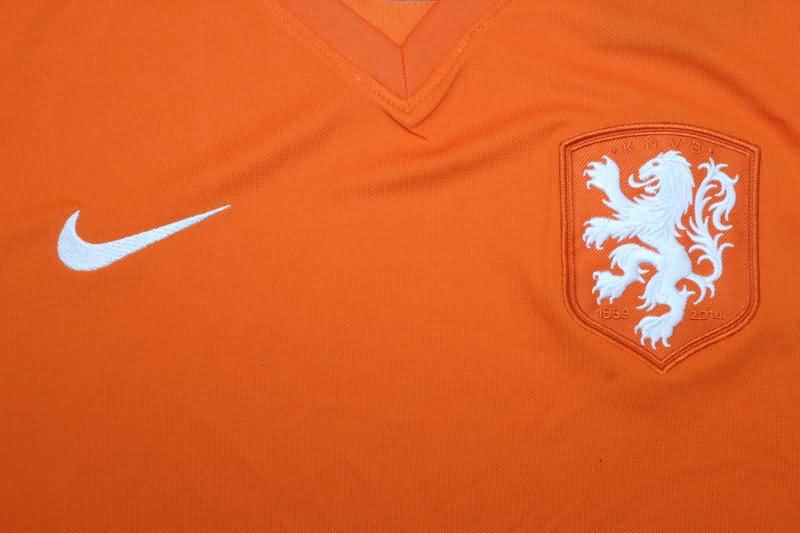 Netherlands Soccer Jersey Home Retro Replica 2014