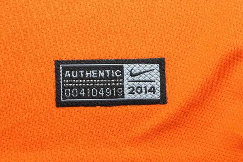 Netherlands Soccer Jersey Home Retro Replica 2014