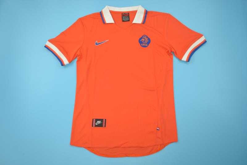 Netherlands Soccer Jersey Home Retro Replica 1997/98