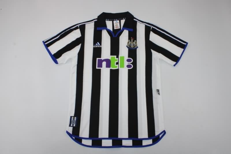 Newcastle United Soccer Jersey Home Retro Replica 2000/01