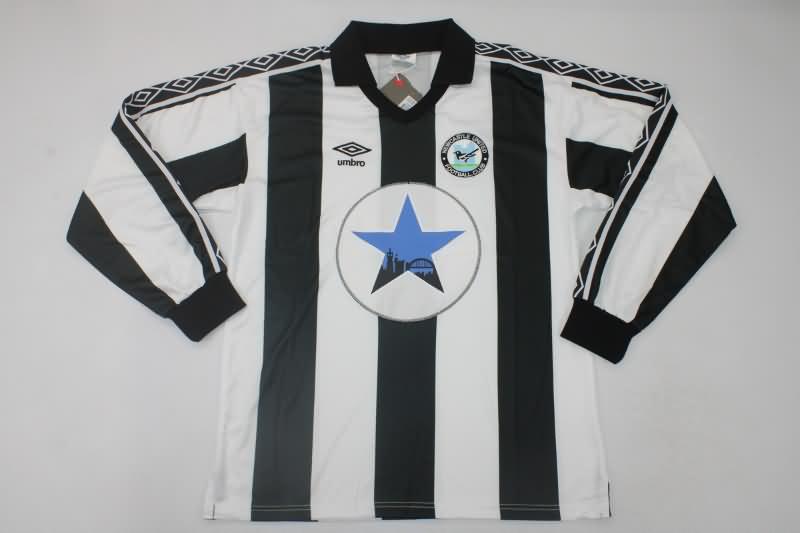 Newcastle United Soccer Jersey Home Long Sleeve Retro Replica 1980/82