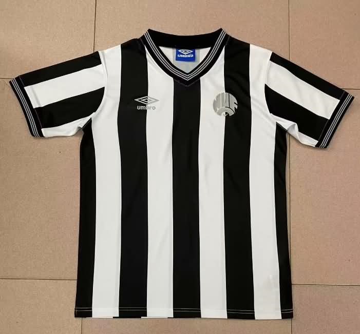 Newcastle United Soccer Jersey Home Retro Replica 1983/84