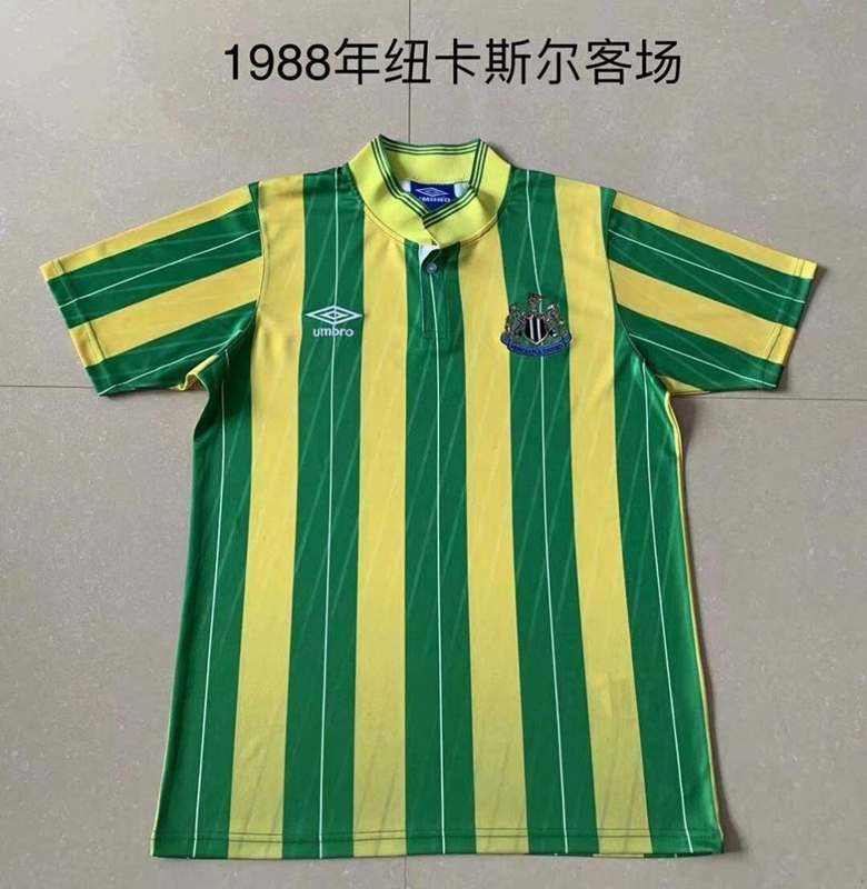 Newcastle United Soccer Jersey Away Retro Replica 1988/90