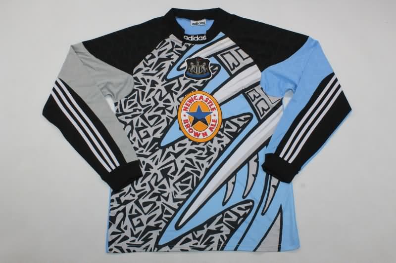 Newcastle United Soccer Jersey Goalkeeper Grey Long Retro Replica 1995/96