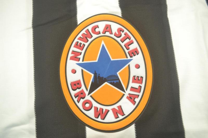 Newcastle United Soccer Jersey Home Retro Replica 1995/97