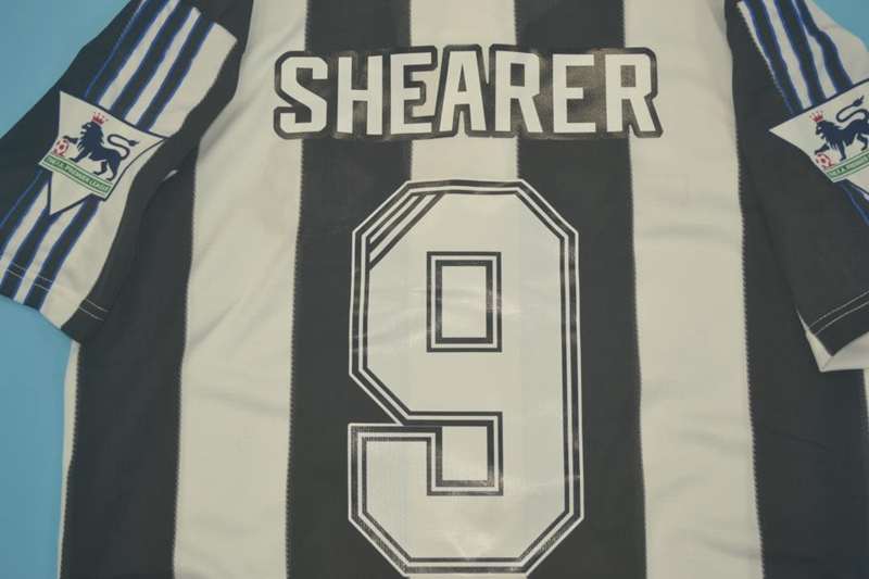 Newcastle United Soccer Jersey Home Retro Replica 1995/97